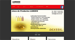 Desktop Screenshot of luboks.com.ar